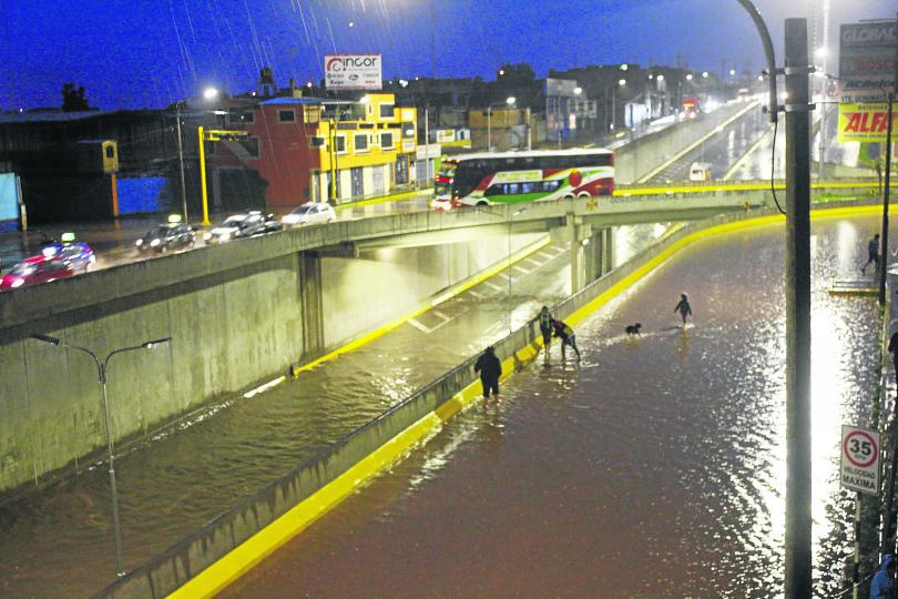 Intercambio de la Variante de Uchumayo no soportará más lluvias