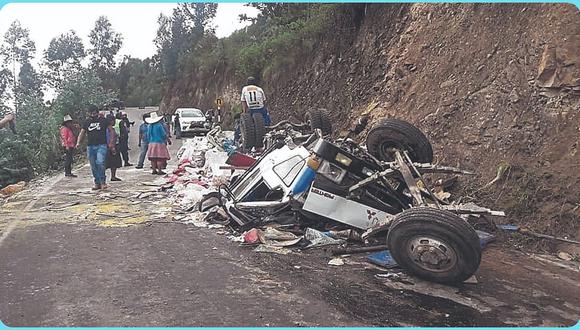 La Libertad: Chofer queda gravemente herido tras chocar vehículo