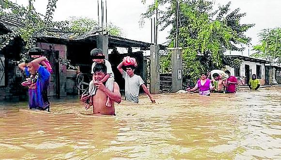 Piden declarar a Piura en emergencia ante posibles lluvias