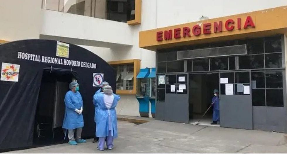 Arequipa: ​22 trabajadores del hospital Honorio Delgado contagiados con COVID-19