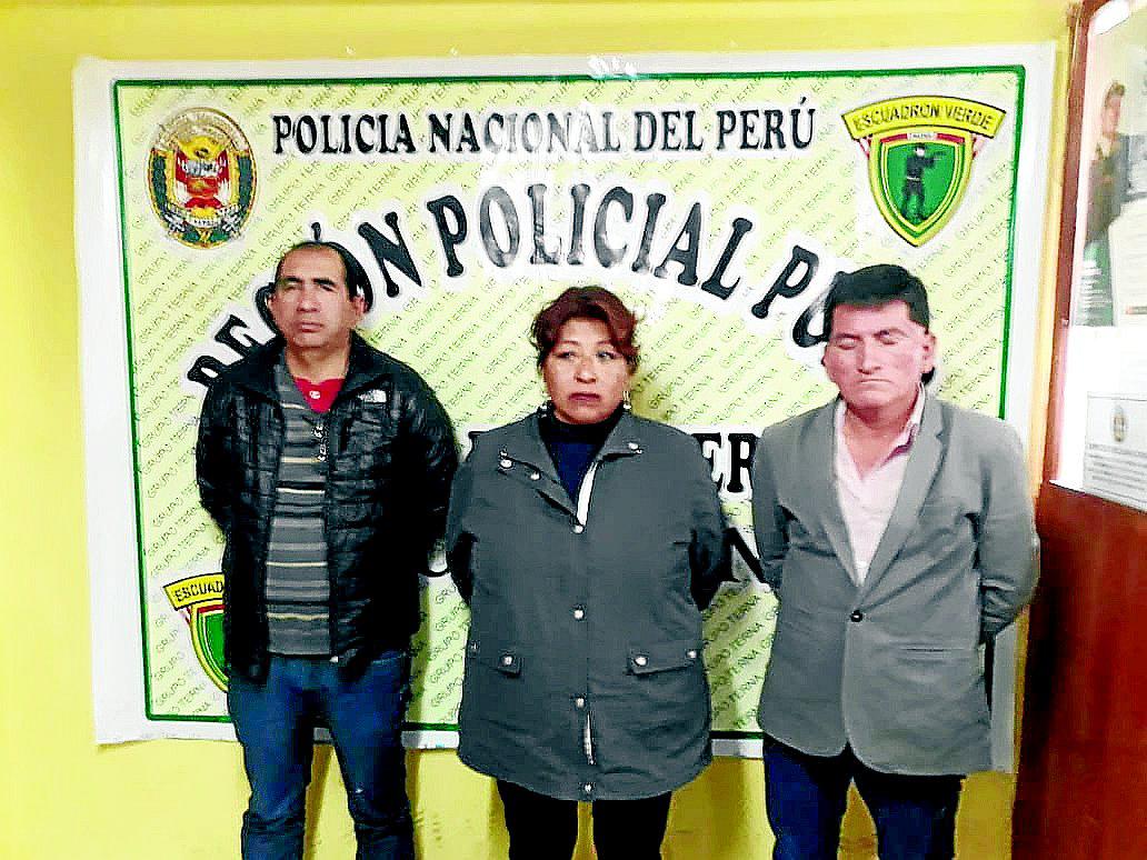 “Rapaces de la Cachina” son  capturados con  los bienes que hurtaron 