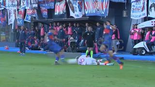 ‘Equi’ Fernández, jugador de Tigre, recibió la tarjeta roja por un pelotazo contra un adversario (VIDEO)