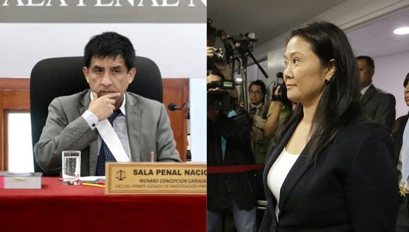 Juez Concepción Carhuancho eleva apelación de Keiko Fujimori a segunda instancia