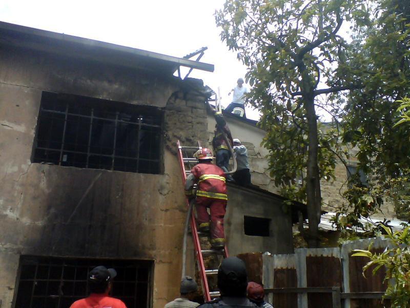 Voraz incendio en Ocopilla deja a una familia en la calle