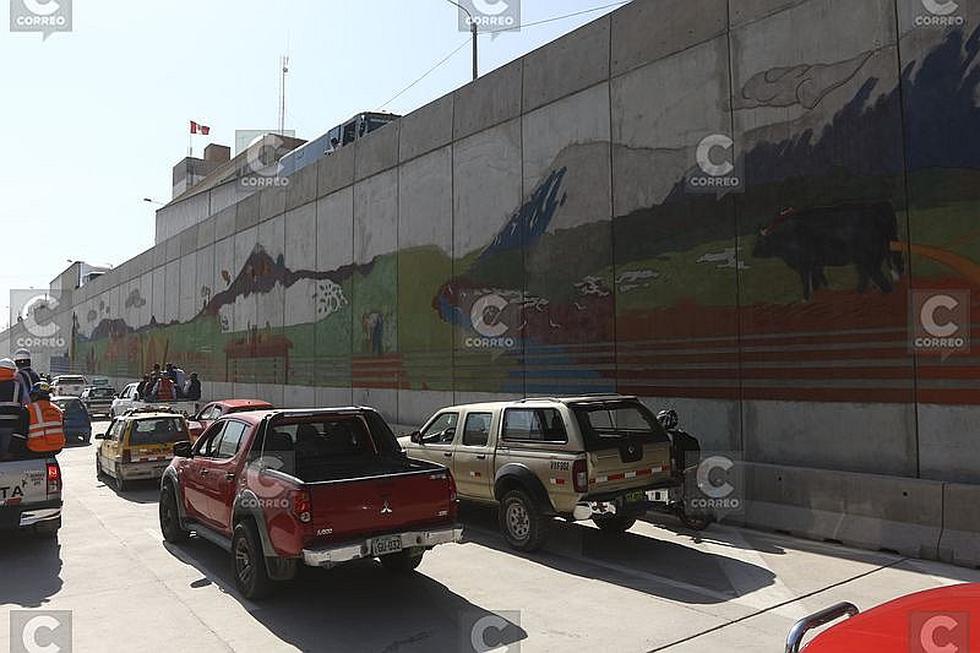 Habilitan la variante de Uchumayo con presencia de diversas autoridades  (FOTOS y VIDEOS)