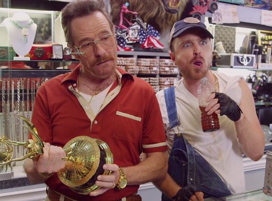 Breaking Bad: Walter White y Jesse Pinkman hacen propaganda para los Emmy (VIDEO)