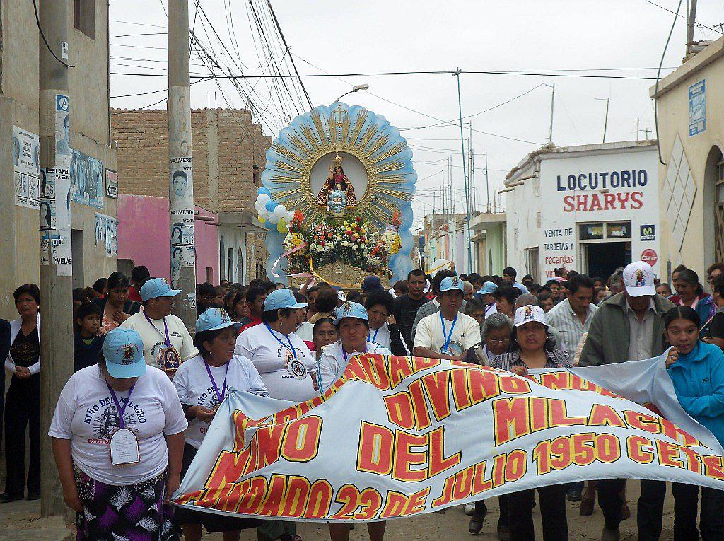 Chiclayo: La Fiscalía interviene tras pugnas por administración del Divino Niño del Milagro