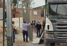 Ica: recuperan nuevamente terreno invadido en la Laguna de Huacachina  