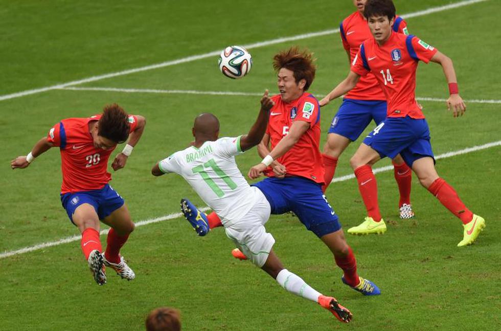 Brasil 2014: Así se vivió el partido Argelia - Corea del Sur (FOTOS)