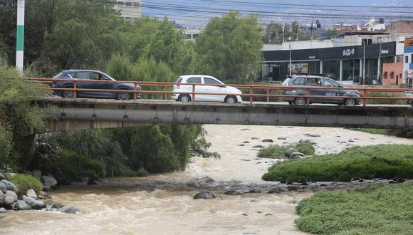 Caudal del río Chili incrementará por lluvias. (Foto:Leonardo Cuito)