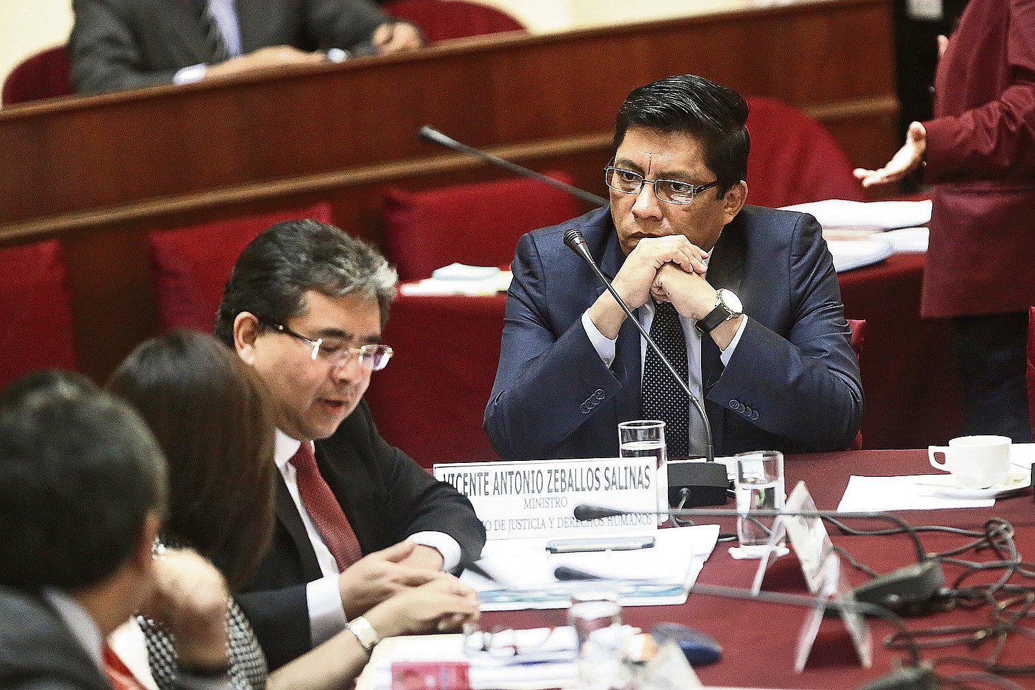 Pleno del Congreso aprobó interpelar a ministro Vicente Zeballos 