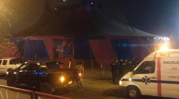 Explota granada en circo de la Paisana Jacinta, hay siete heridos (VIDEO)