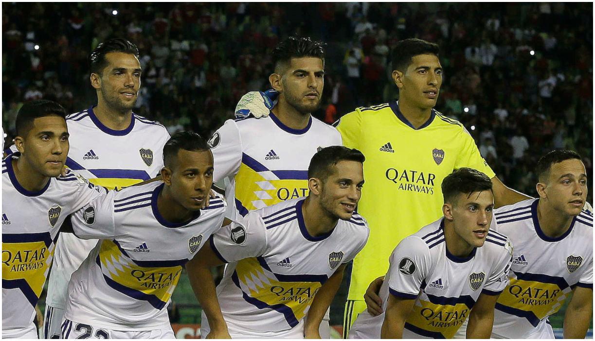 El peruano Carlos Zambrano jugó hasta los 66 minutos del partido por Copa Libertadores. (Foto: Boca Juniors)