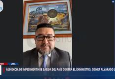 Geiner Alvarado se allanó al pedido fiscal de impedimento de salida del país por 36 meses