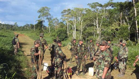Dinandro de Pucallpa destruye 'narcopista' en Oxapampa
