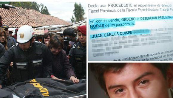 Cusco: 'Carloncho' sería el asesino de José Carlos Tupayachi 'JC'