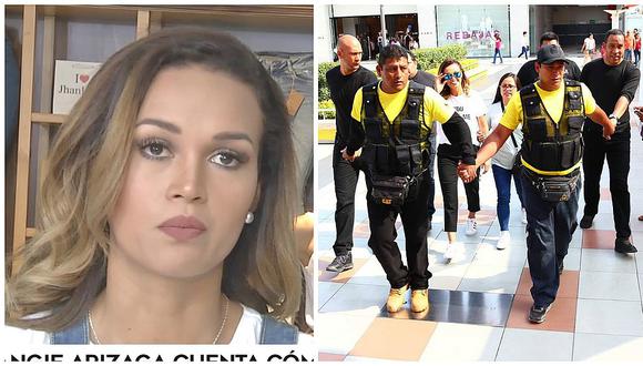 Angie Arizaga tras presentación con guardaespaldas: "No soy ninguna desubicada" (VIDEO)