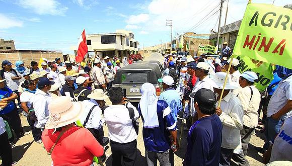 Valle de Tambo: Pobladores pueden manifestarse, pero no bloquear vías