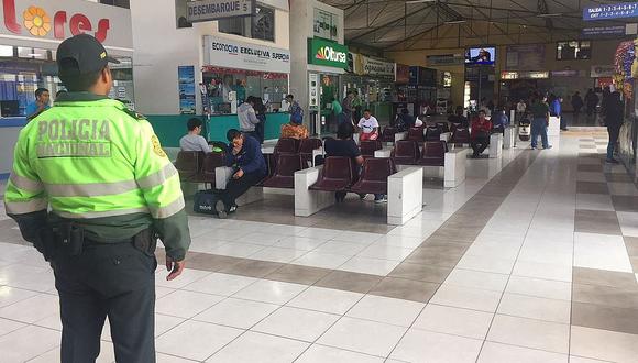 Terminal tiene hasta Seguridad del Estado para protección de turistas