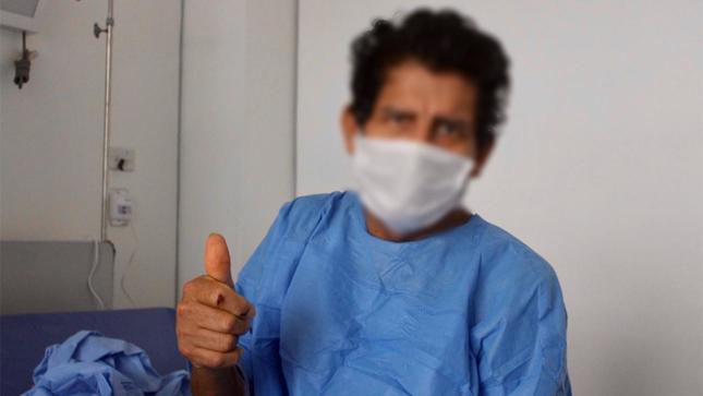 Feliciano, quien prefirió mantener en reserva sus apellidos, es un padre de familia que vive en Chosica. (Foto: Minsa)