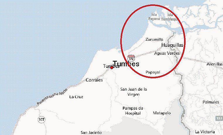 Fuerte sismo de magnitud 6,4 sacude Tumbes 
