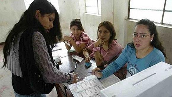 Más de 7 mil jóvenes votarán por primera vez en cinco provincias de Apurímac
