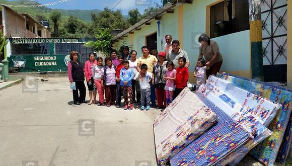 Caravelí: Gobierno Regional entrega abrigo y frazadas a los más necesitados
