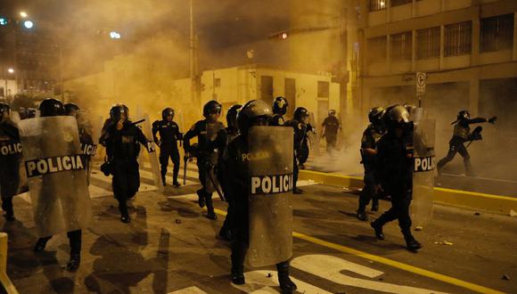 Movilizaciones en el país dejaron decenas de policías heridos. Foto: GEC/referencial