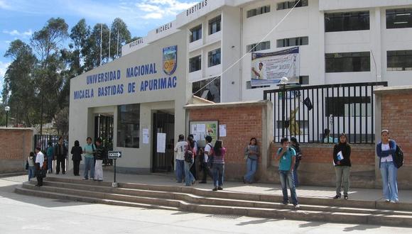 Apurímac: Inician proceso administrativo disciplinario contra diez docentes de la UNAMBA