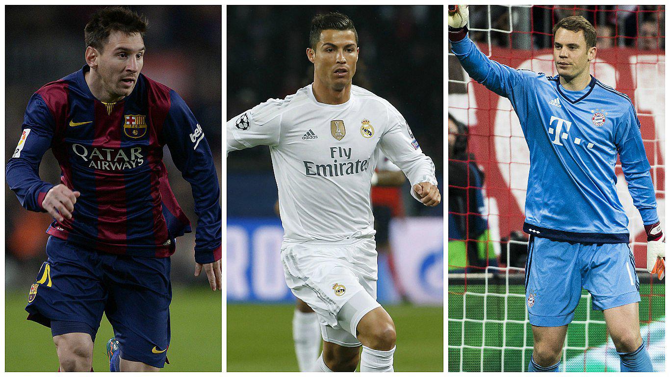 Conoce a los diez candidatos a mejor jugador UEFA