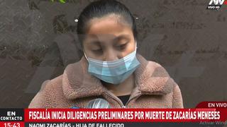 Hija de Sacarías Meneses señala que su padre murió de cirrosis hepática 