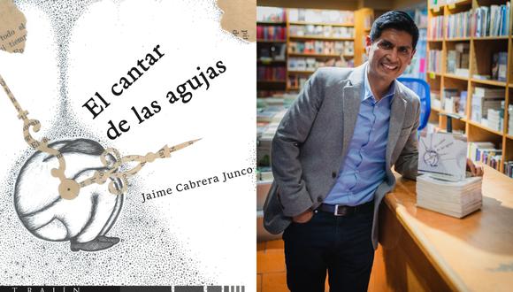 Jaime Cabrera junto a su primer libro (Fotos: Trajín / Cortesía de Munir Hamdan)