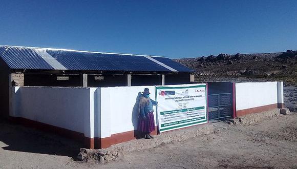 Agro Rural construye 30 cobertizos en Tacna