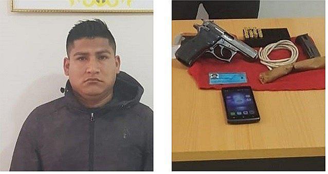 Presunto integrante de la "La Jauría" cae con una pistola y dinamita 
