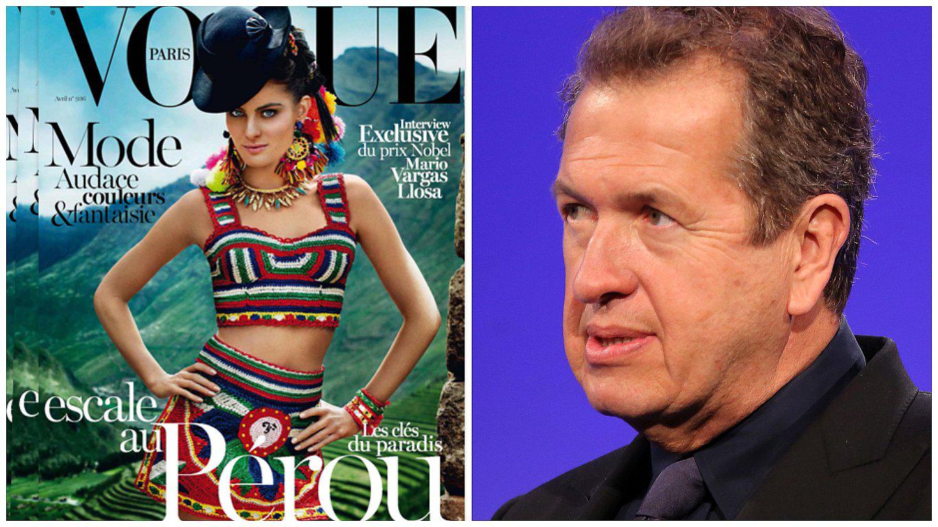 Vogue decide dejar de trabajar con Mario Testino tras acusaciones de acoso sexual
