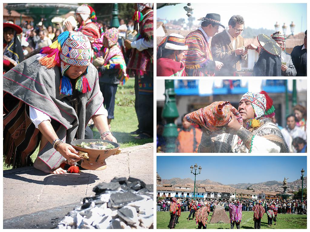 Cusco: Con ofrenda a la Pachamama inició el año nuevo andino 