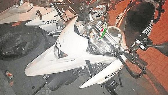 Dos motocicletas de la Policía colisionan entre sí durante una persecución en San José 