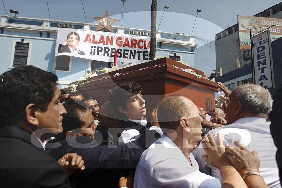 Alan García: Restos de expresidente fueron cremados en cementerio de Huachipa (VIDEOS y FOTOS)