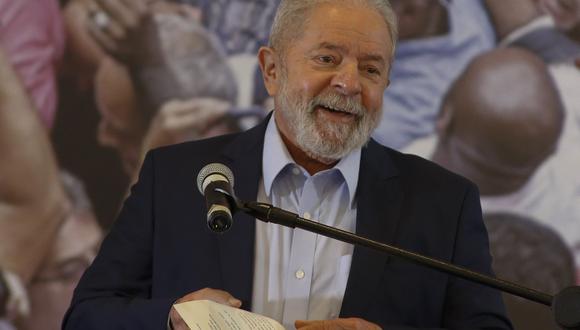 Tras la anulación de las condenas, Lula, de 75 años, recuperó sus derechos políticos, los cuales fueron anulados en 2018 tras ser condenado en segunda instancia por corrupción, lo que le impidió ser candidato en las elecciones de ese año. (Foto: Miguel SCHINCARIOL / AFP)
