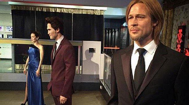 ​Angelina Jolie y Brad Pitt: Museo de cera de Londres separa sus figuras