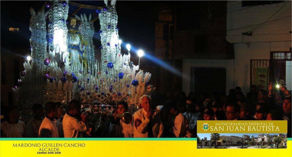 Ayacucho: Cristo Salvador del Mundo sale hoy dando inicio a las celebraciones de Semana Santa