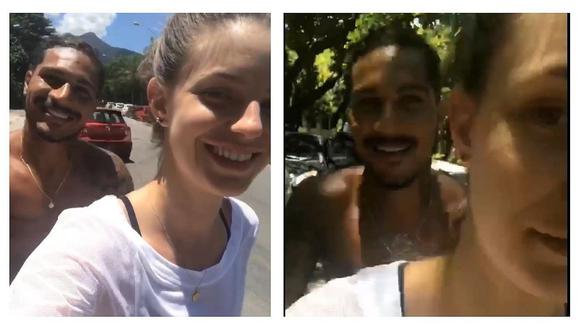 Paolo Guerrero y Thaísa Leal pasean en 'bici' muy enamorados antes del fallo del TAS (VIDEO)