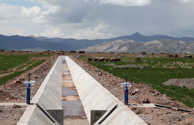 Inauguran primera etapa de  Irrigación Yocará 