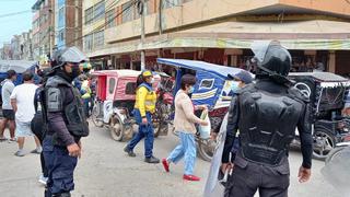 Internan en depósito municipal a 50 mototaxis por incumplir normas