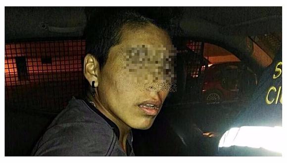 Trujillo: Serenos intervienen a menor de edad que habría asaltado a taxista 