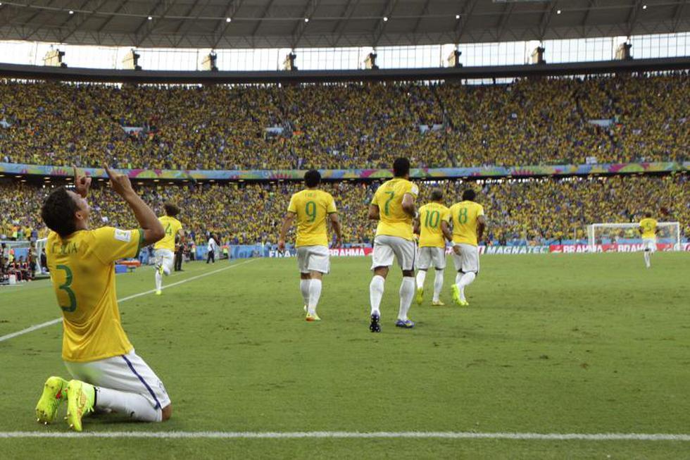 Brasil 2014: Brasil venció 2-1 a Colombia y es semifinalista
