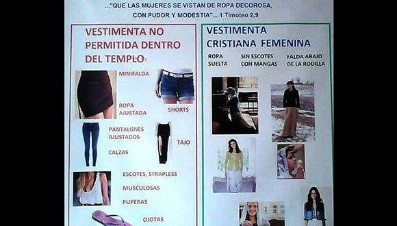 Argentina: sacerdote prohíbe ingreso a iglesia a mujeres en minifalda