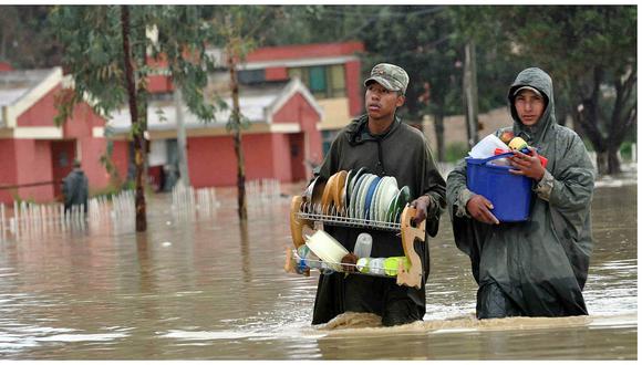 Inundaciones en oeste de Bolivia: 300 familias afectadas