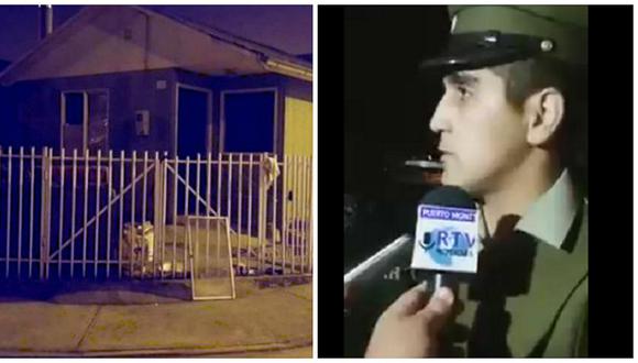 ​Pánico en Chile: Policías huyen de casa invadida por fantasmas (VIDEO)
