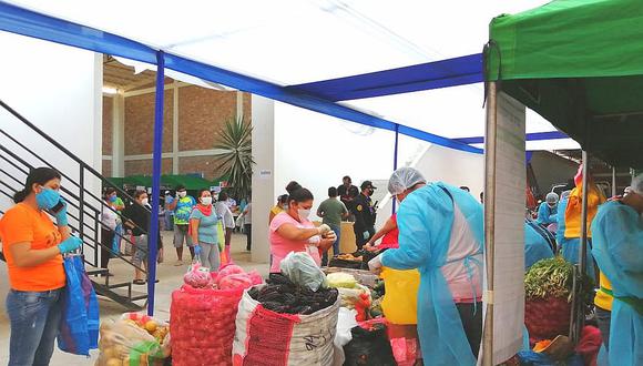 Instalarán mercados temporales en Piura para evitar las aglomeraciones en centros de abastos